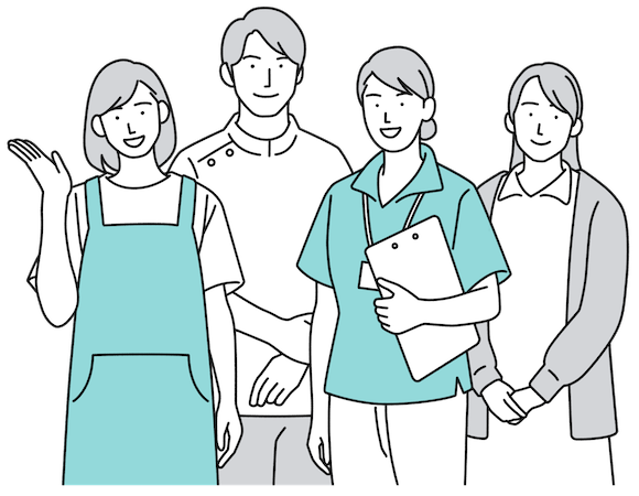 兼務する職員の時間管理をサポート